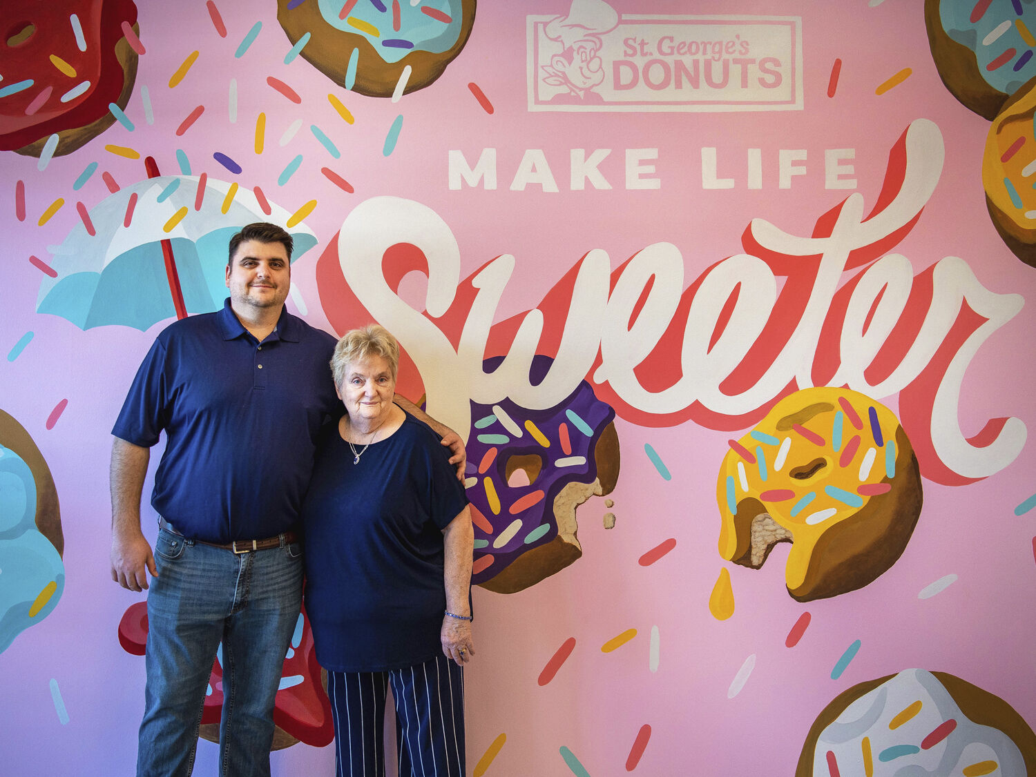 Nick and Katy St. George of St. George's Donuts